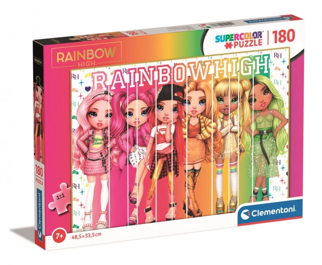 Puzzle 180 pezzi Rainbow High CLEMENTONI