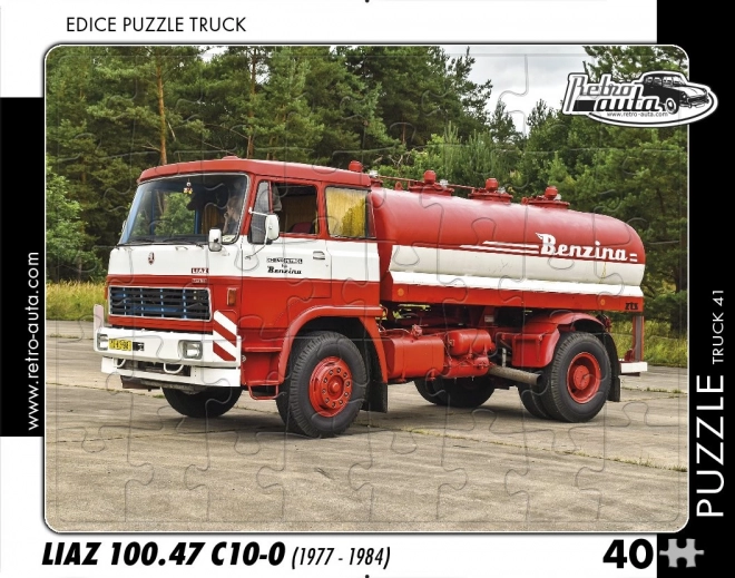 Puzzle camion LIAZ 1977-1984 - Retro Auta