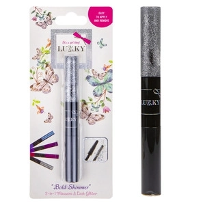 Mascara e glitter 2-in-1 Lukky