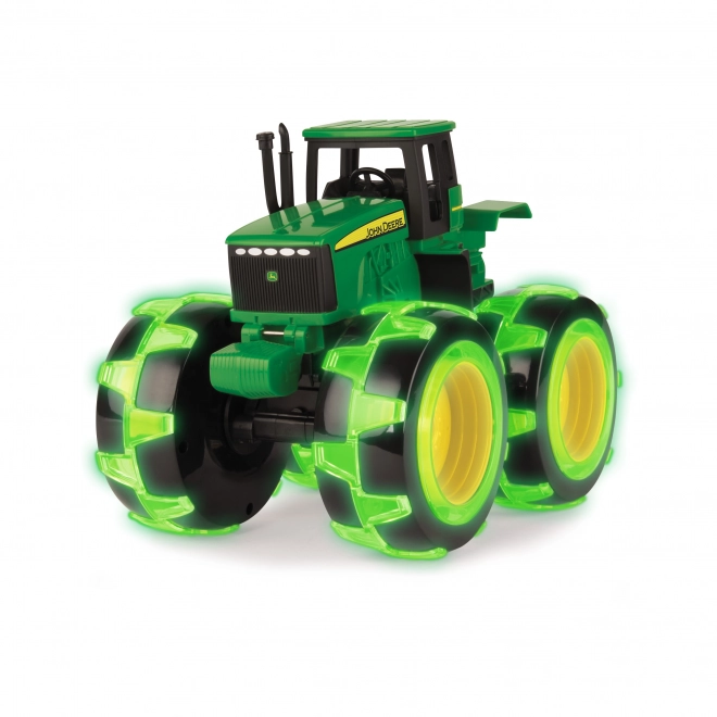 Trattore John Deere Monster Treads con Ruote Luminose