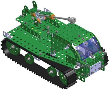 Costruzioni Army Set 674 pezzi MERKUR