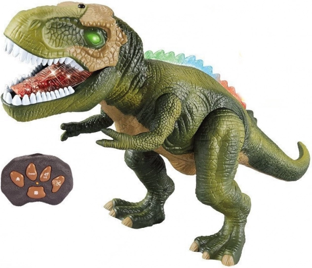 Dino T-Rex telecomandato con luci e suoni