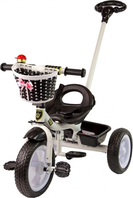 Triciclo per bambini nero con ruote EVA