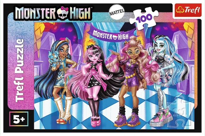 Puzzle 100 Pezzi Amici Mostruosi Monster High