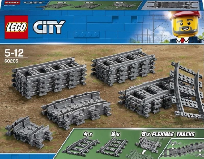 Binari flessibili per Lego City