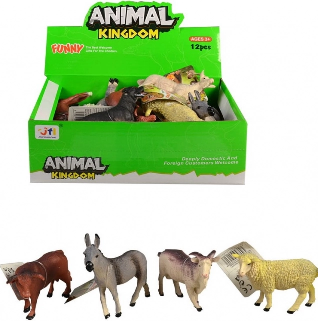 Set di animali in plastica