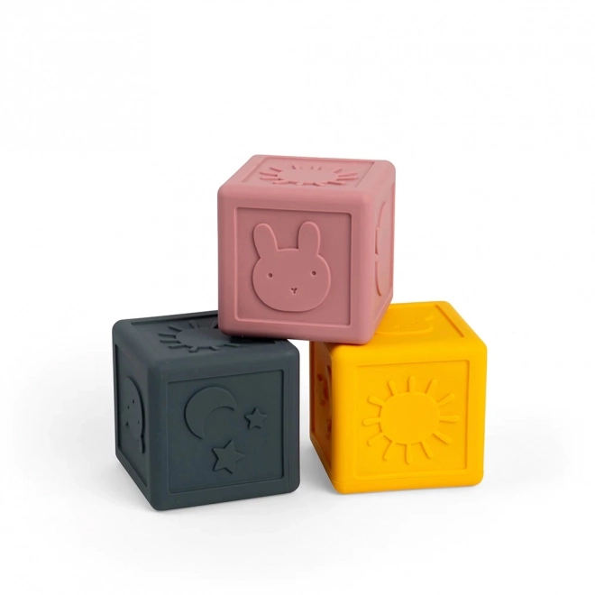 Cubetti sensoriali in silicone Bigjigs Toys