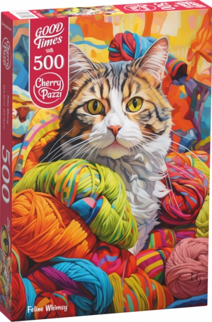 Puzzle Gatti Capricciosi 500 Pezzi