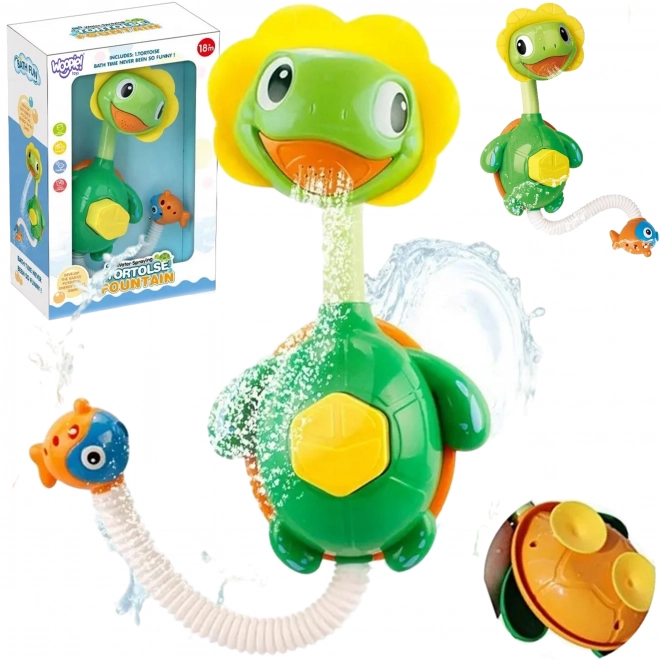 Gioco da Bagno Tartaruga Fontana Mini di WOOPIE