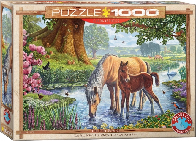 Puzzle Pony AMICI CAMPAGNA 1000 pezzi