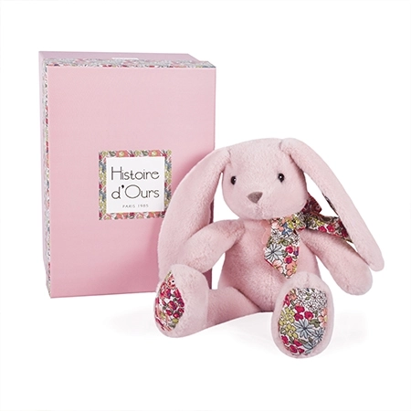 Coniglietto Rosa Peluche Storia d'Orso