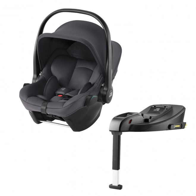 Seggiolino auto set Baby-Safe Core + Base, Grigio Notte