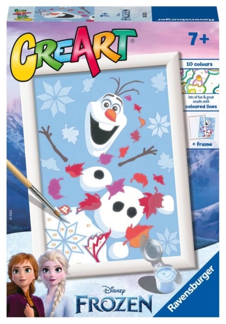 CreArt Disney: Olaf sorridente