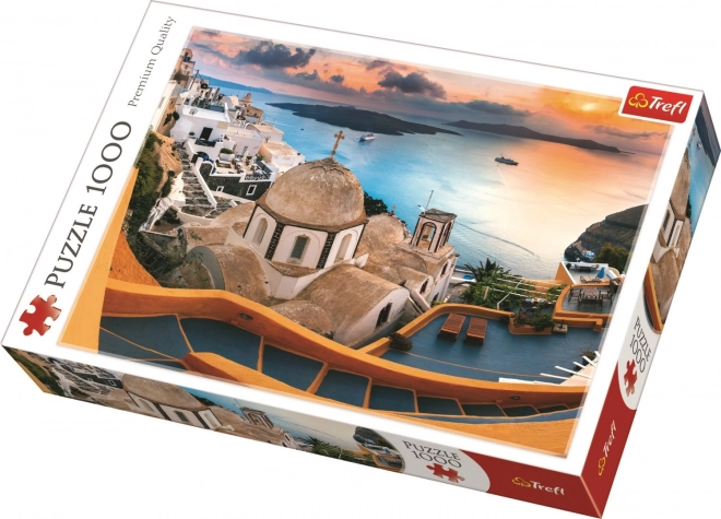 Puzzle Santorini Grecia 1000 Pezzi