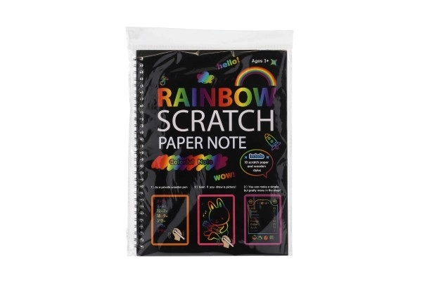 Notes Arcobaleno con Fogli da Grattare