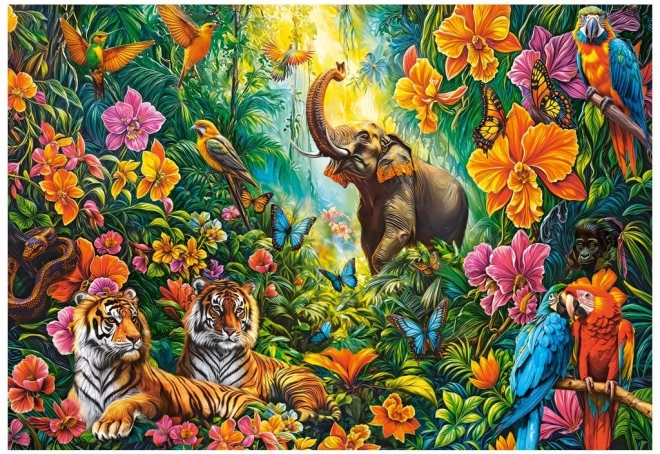 Puzzle Castorland Giungla in fiore 1000 pezzi