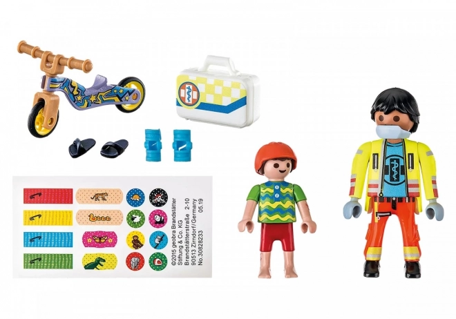 Playmobil City Life Paramedico con Paziente