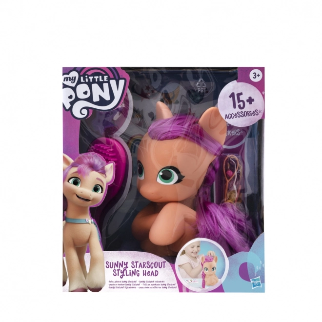 My Little Pony Sunny Starscout Testa da Acconciare