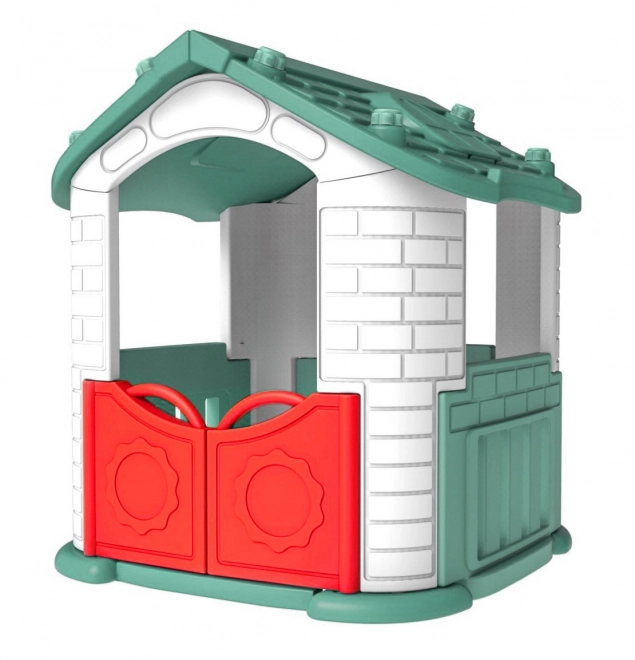 Casa+scivolo 3in1 Tetto Verde