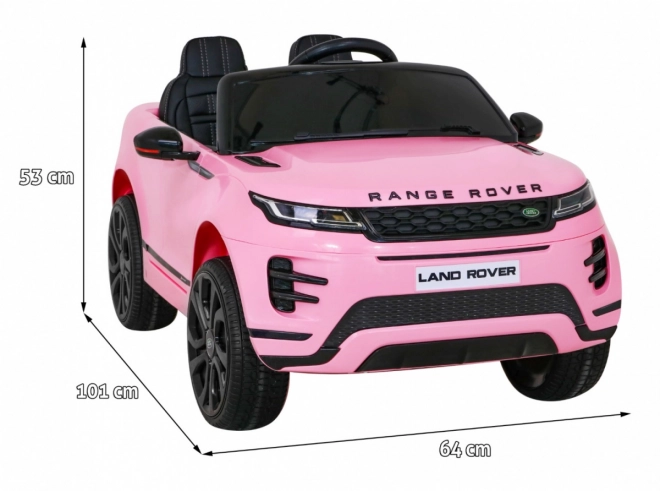 Macchinina elettrica Range Rover Evoque rosa