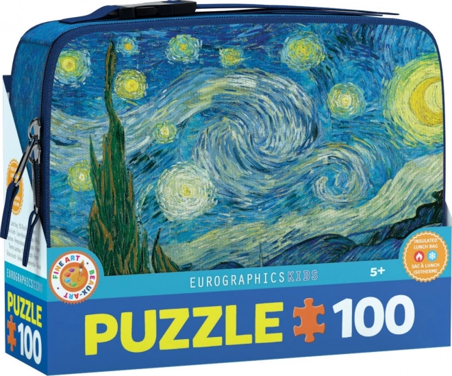 Puzzle nella scatola termica Notte stellata 100 pezzi