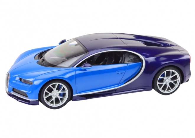 Telecomando RC 1:14 Bugatti Veyron Chiron Blu