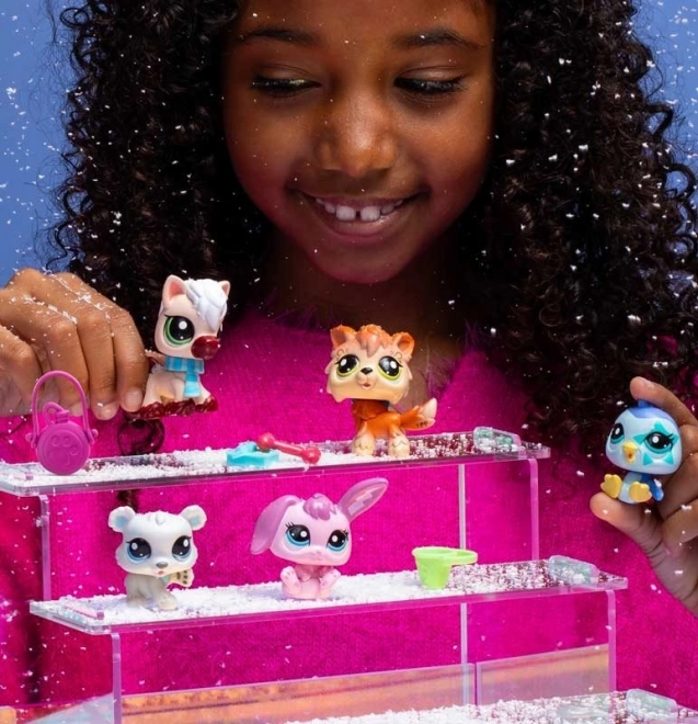 Set di animali invernali Littlest Pet Shop di Hasbro