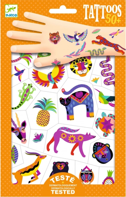 Tatuaggio Bellezza Selvaggia di Djeco