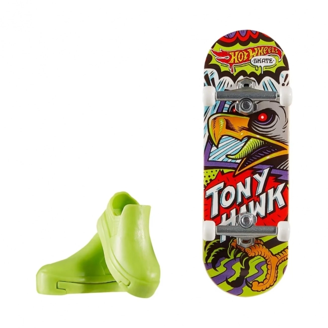 Skateboard Hot Wheels Skate con Tony Hawk e scarpe da dito