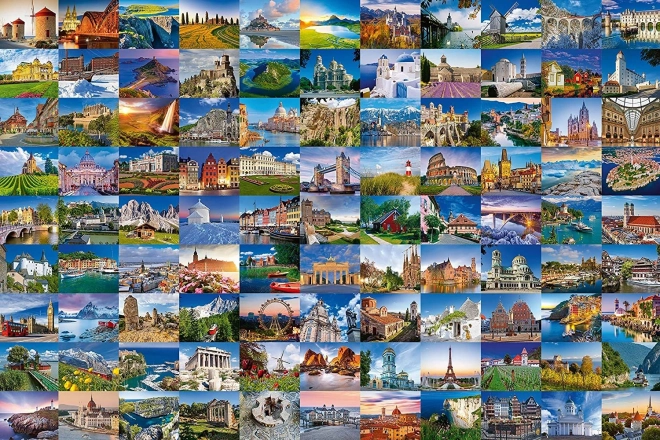 Puzzle I Luoghi Più Belli d'Europa di RAVENSBURGER 3000 Pezzi