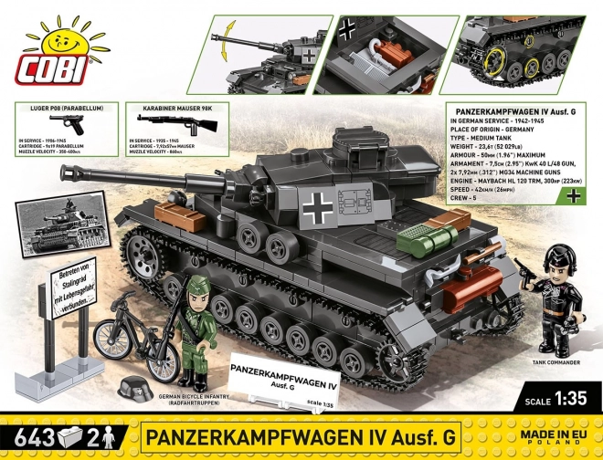 Panzerkampfwagen IV Ausf. G costruzione blocchi