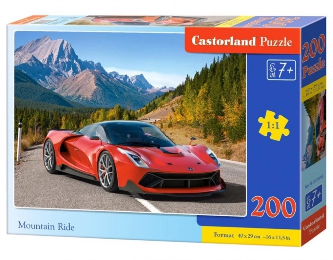 Puzzle Mountain Ride 200 pezzi