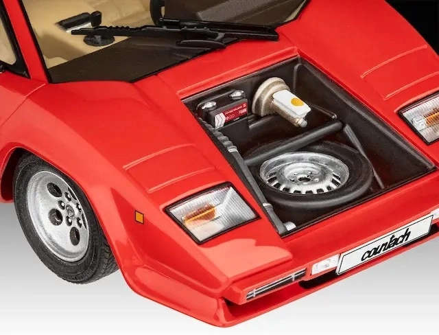 Modello in plastica Lamborghini Countach LP500