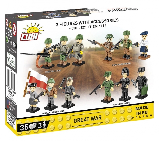 Costruzioni Grande Guerra con 3 Minifigure