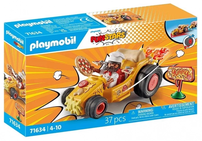 Set di figurine Funstars Racing: Pizza