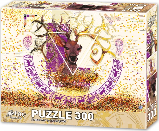 Puzzle Jelen Porta Fortuna 300 Pezzi