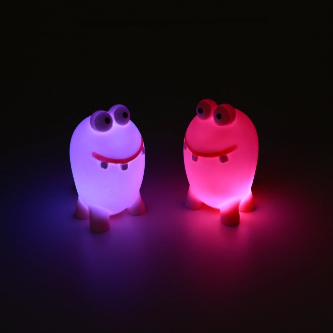 Pallina antistress mostro con luce