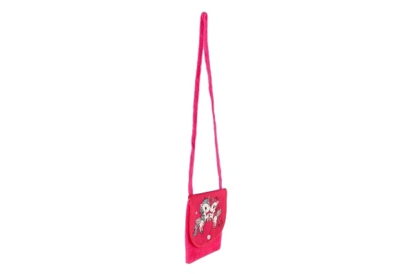 Borsa unicorno in tessuto/plush