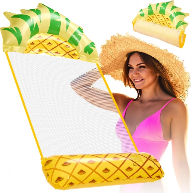 Materassino gonfiabile da spiaggia amaca ad acqua ananas