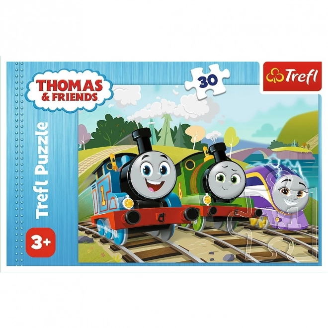 Puzzle 30 pezzi Allegro Thomas Thomas e i suoi amici