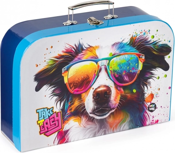 Valigetta per bambini in laminato 34 cm – cane
