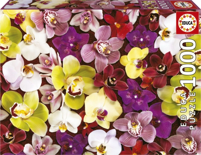 Puzzle collage di orchidee 1000 pezzi