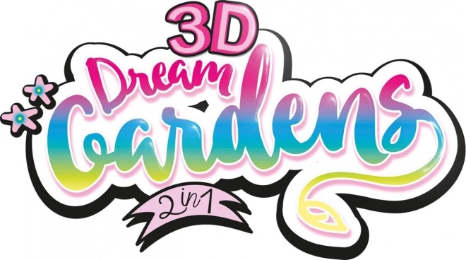 Educa Kit Creativo 3D Dream Gardens: Castello 2 in 1