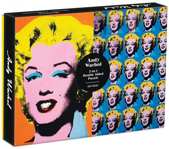 Puzzle doppio Andy Warhol Marilyn