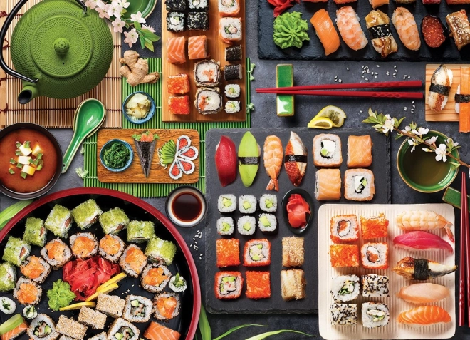 Puzzle Sushi Tavolo 1000 Pezzi