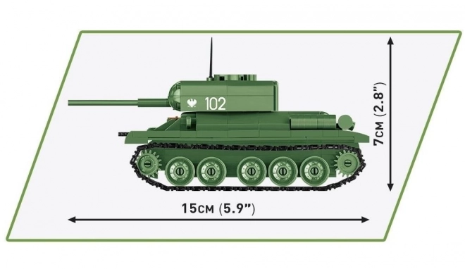 Cobi T-34-85 II Guerra Mondiale 1:48