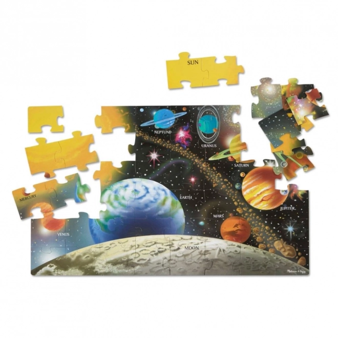 Puzzle da pavimento Sistema Solare 48 pezzi