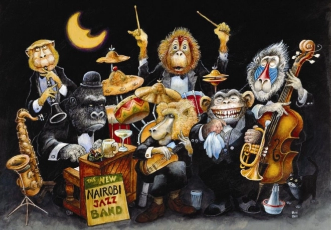 Puzzle Jazz Band 500 Pezzi