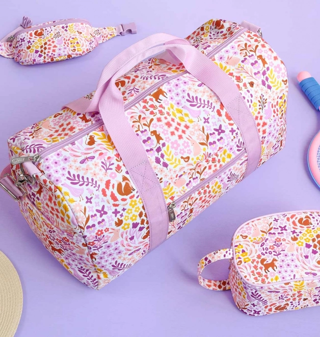Borsa da viaggio per bambini Giardino Fiorito