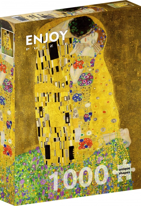 Puzzle Gustav Klimt: Il Bacio 1000 Pezzi